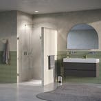 Brauer Void - Carving Pendeldeuren - Helder Glas - 100 x 200, Ophalen of Verzenden, Nieuw, Rvs