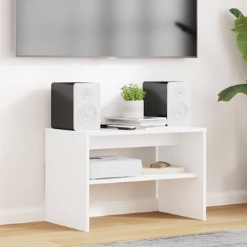 vidaXL TV-kast 60 x 35 x 40 cm Wit Bewerkt hout, Minder dan 50 cm, Verzenden, Nieuw, Minder dan 100 cm