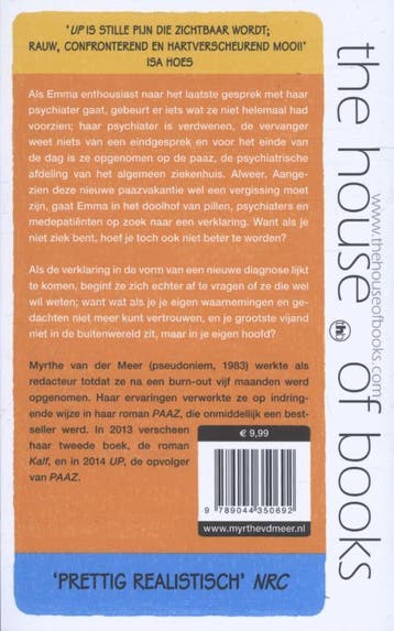 Up 9789044350692 Myrthe v/d Meer, Boeken, Verzenden, Gelezen, Myrthe v/d Meer