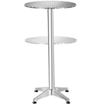 Aluminium bistrotafel Ø 60 cm, Verzenden, Nieuw