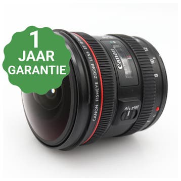 Canon EF 8-15mm f/4 L USM Fisheye, Verzenden, Gebruikt