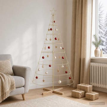 vidaXL Metalen kerstboom met standaard KUOPIO 180 cm Staal, Verzenden, Nieuw