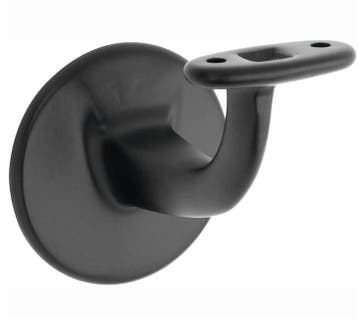 Leuninghouder Elegant vlak M8 mat zwart, Verzenden, Nieuw