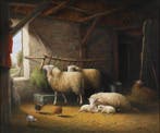 Jan van Baelen (1946) - Schapenstal