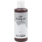 Linoleum Verf, bruin, 85 ml/ 1 fles, Hobby en Vrije tijd, Nieuw
