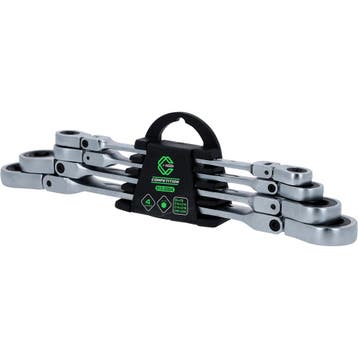 Competition E-Torx ringratelsleutelset met scharnier 4-delig, Verzenden, Nieuw