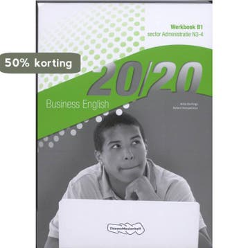 Sector administratie N3-4 / 20/20 Business English Werkboek, Verzenden, Gelezen, Anke Horlings