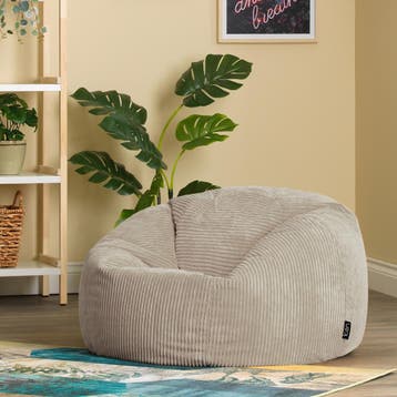 Cloudy Zitzak Corduroy - Beige, Verzenden, Nieuw, Beige, Zitzak