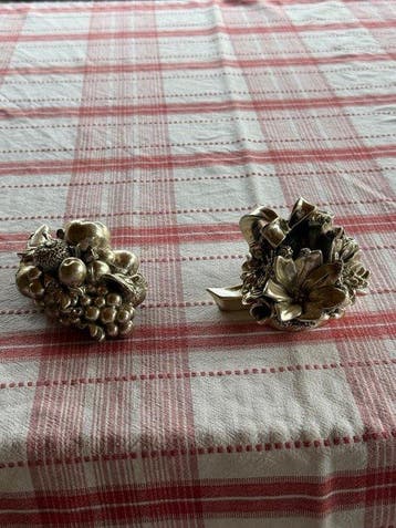Miniatuur figuur - Italian Silver Laminated Table Miniatures