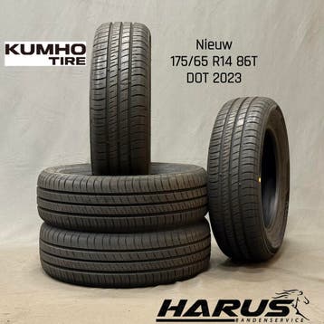 175/65/14 86T Kumho zomerbanden nieuw 4 stuks, Auto-onderdelen, Banden en Velgen, 14 inch, 175 mm, Nieuw, Ophalen of Verzenden