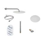 Sani Royal Inbouw Regendouche Chroom messing Rond, Nieuw