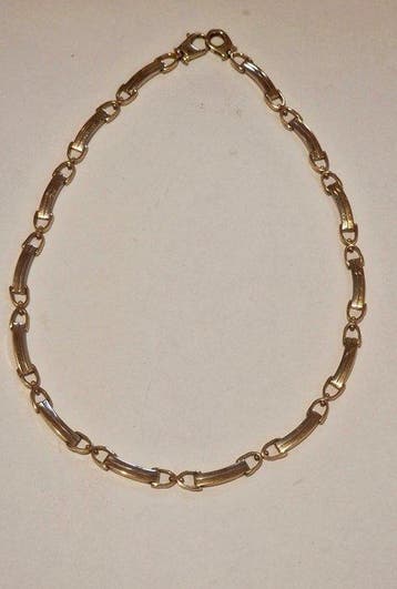 Borstornament - 9 kt. Geel goud, Witgoud