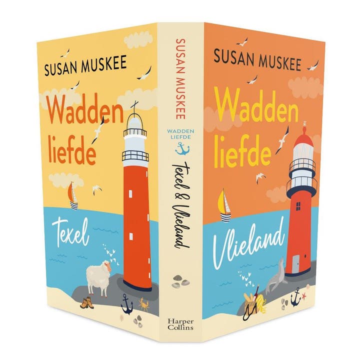 Texel ; Vlieland / Waddenliefde 9789402715439 Susan Muskee, Boeken, Romans, Zo goed als nieuw, Verzenden