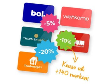Cadeaubon kopen met korting? Betrouwbaar en direct geleverd!, Tickets en Kaartjes, Eén persoon, Cadeaubon, Overige typen
