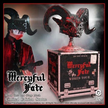 Mercyful Fate Rock Ikonz On Tour Road Case Statue & Stage..., Ophalen of Verzenden, Nieuw