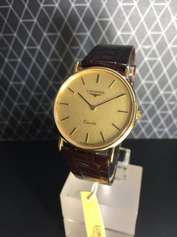 Longines - Quartz Ultra-thine Dial Calatrava New Old Stock -, Nieuw