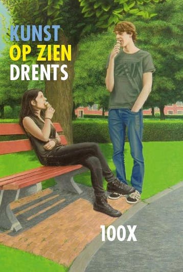 100 x Kunst op zien Drents - A Rens 9789023256496, Verzenden, Zo goed als nieuw, A Rens