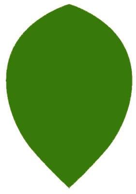 Poly Peer - Groen - 5 Sets (Dart Flights), Sport en Fitness, Darts, Ophalen of Verzenden, Nieuw, Pijlen