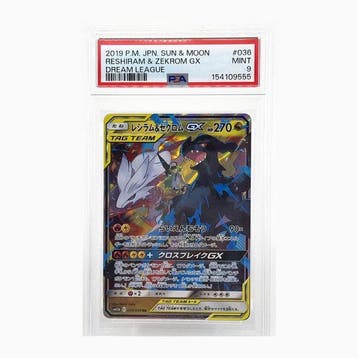 Pokémon - 1 Graded card - & 036/049 RR Full art,, Hobby en Vrije tijd, Nieuw