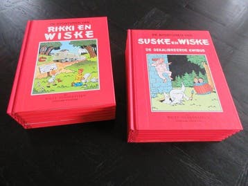 Suske en Wiske 1 t/m 12 - Klassiek rode reeks HC - 12 Album, Nieuw