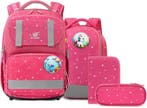 Schooltas 5-delig Ergonomisch | Retourdeal 34% Korting, Rugtas, 40 tot 50 cm, Ophalen of Verzenden, Zo goed als nieuw