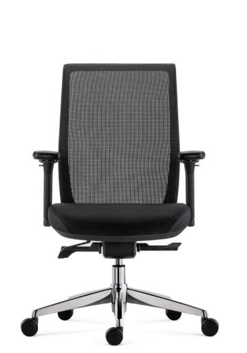 Ergonomic office chair, Verzenden, Zwart, Nieuw, Bureaustoel