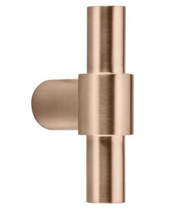 Meubelknop PIET BOON 70 mm PVD licht brons, Verzenden, Nieuw