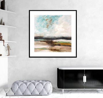 Dam Domido - Paisible... - 100 x 100 cm, Antiek en Kunst