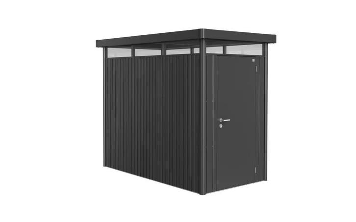 Biohort Berging Highline Enkele Deur Donkergrijs 155 x 275 x, Tuin en Terras, Bergingen en Tuinkasten