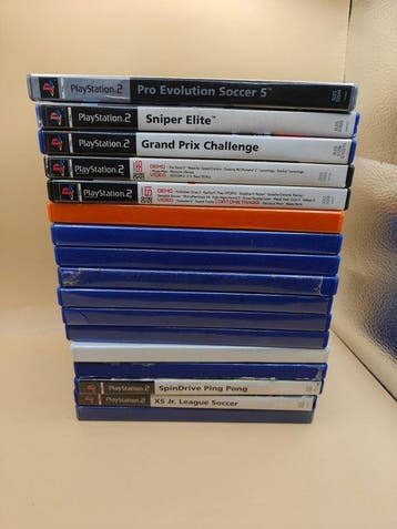 Sony - PlayStation 2 - Lotto 18 giochi PS2 + 2 demo bonus,, Nieuw