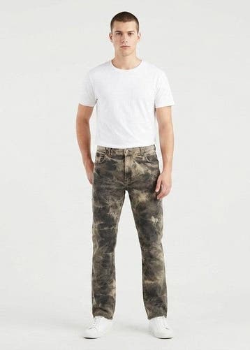 Wrangler Jeans Heren maat WW33 / L34 Beige Vintage, Ophalen of Verzenden, Nieuw, Wrangler