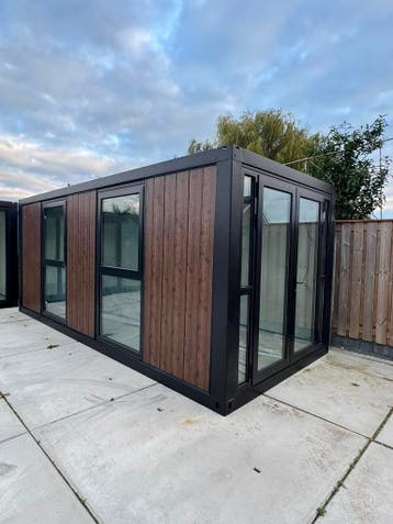 Luxe Kantoorunit &amp; Tiny House 5.90m (Houtlook) | Voorraad