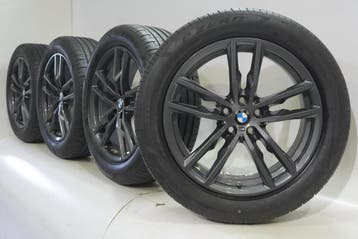 BMW X3 X4 G01 G02 698M 19 inch velgen Pirelli Zomerbanden Ni, 19 inch, Gebruikt, Velg(en), Ophalen of Verzenden