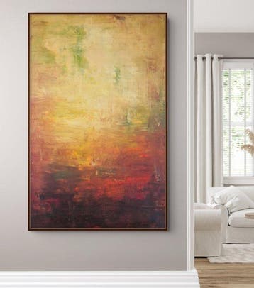 Irina Morisch - rising fire - xxl artwork-