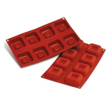 Siliconen Bakvorm Savarin 65x65x26mm (8), Verzenden, Nieuw