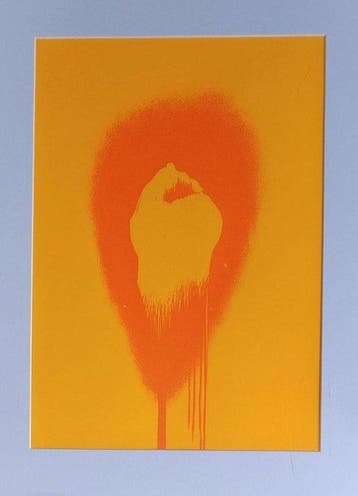 Otto Piene (1928-2014) - Orange Yellow First
