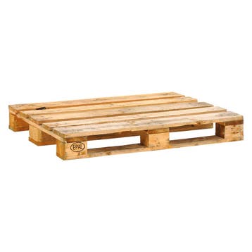 Gebruikte Houten pallets europallet partij aanbieding, Ophalen of Verzenden