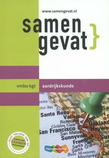 9789006080438 Samengevat  -  Aardrijkskunde Vmbo kgt, Verzenden, Zo goed als nieuw, A.H. Bonsink-Bos
