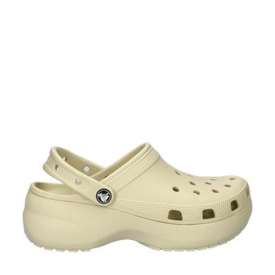 Crocs Classic Platform instapschoenen voor dames, Kleding | Dames, Schoenen, Instappers, Beige, Nieuw, Verzenden