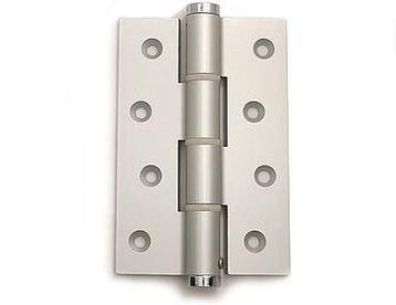 Deurveerscharnier enkel 120x80 mm aluminium zilvergrijs, Verzenden, Nieuw