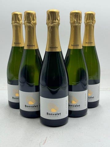 Bonvalet, Brut Supreme - Champagne Extra Brut - 6 Flessen, Nieuw