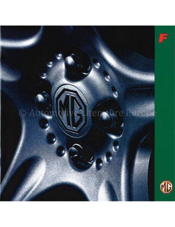 1997 MG MGF BROCHURE DUITS, Boeken, Nieuw, Author