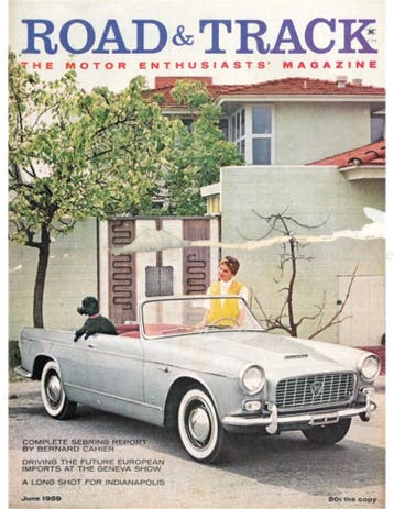 1959 ROAD AND TRACK MAGAZINE JUNI ENGELS, Nieuw, Author