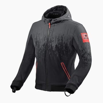 REVIT! Quantum 2 WB Jas Zwart Neon Rood, Nieuw met kaartje, REV'IT!, Jas | textiel, Heren