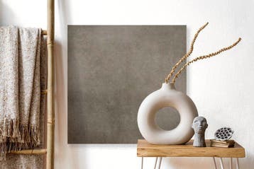 Vloertegel Grandeur Stuc Beton Grijs Bruin Betonlook 60x60, 60 cm of meer, Nieuw, Ophalen of Verzenden, 10 m² of meer
