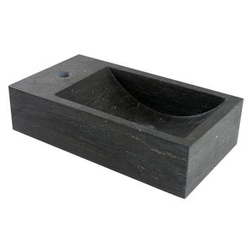 Hardstenen fonteintje Saniflex recto links, Verzenden, Nieuw