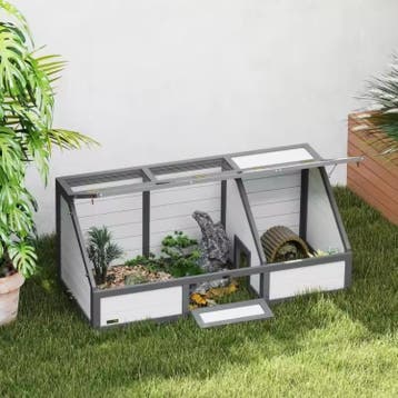 Houten Schildpad Buitenverblijf – Tortoise Enclosure 120 cm, Dieren en Toebehoren