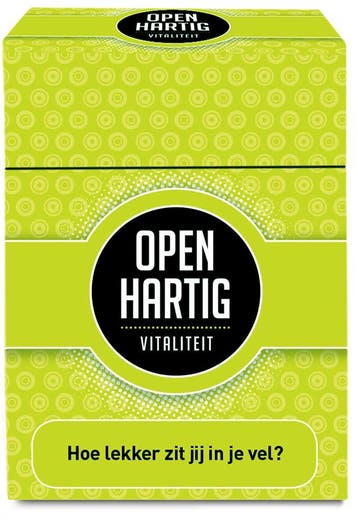 Openhartig - Vitaliteit | Open Up! - Gespreksstarters, Hobby en Vrije tijd, Verzenden, Nieuw