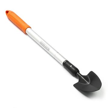 Puntspade | BLACK+DECKER | 77-105 cm (Verstelbaar, Zilver), Verzenden, Nieuw, Black & Decker