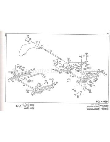 1989 MERCEDES BENZ E-KLASSE ONDERDELEN CATALOGUS